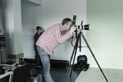 Fotoshooting der Klassensprecher (Foto: Wolfgang Rafelt)