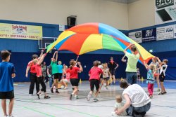 Einer der Highlights beim Kennenlernsportfest (Foto: Carolin Neitsch)