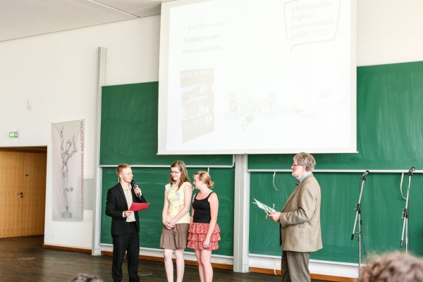 Sächsischer Jugendjournalistenpreis 2013 in Chemnitz