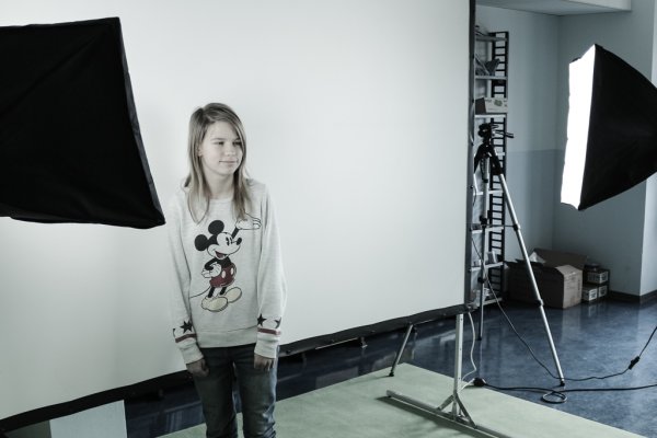 Fotoshooting der Klassensprecher